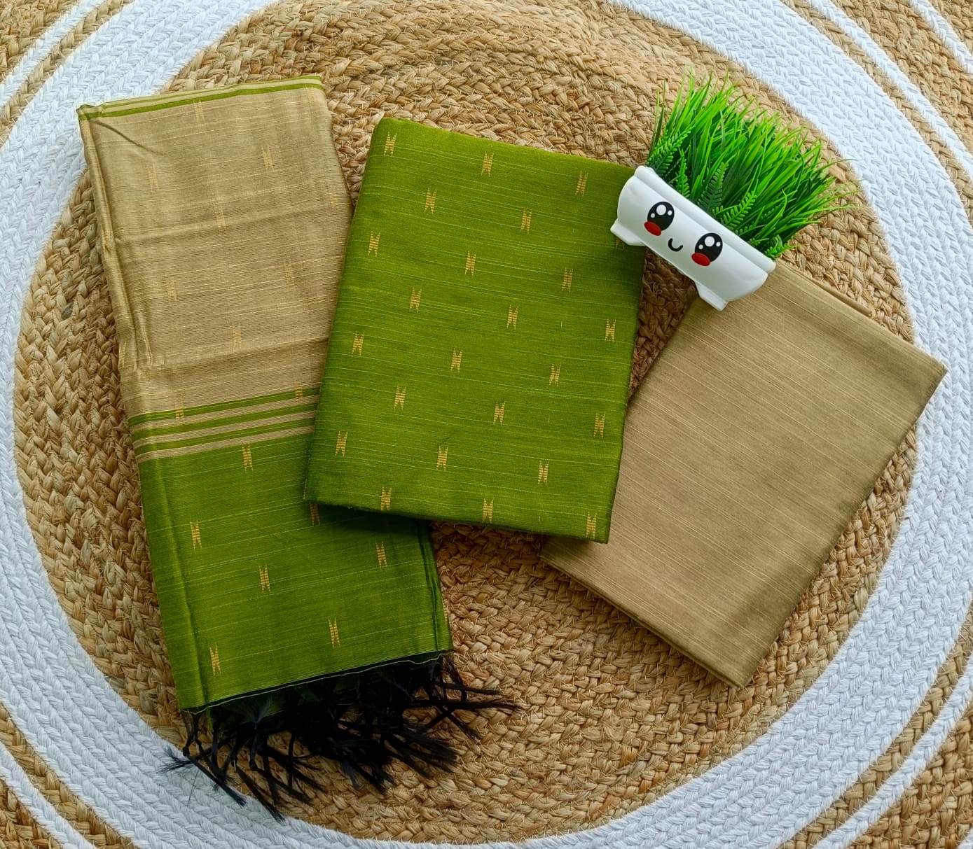 SALWAR SET(Raw silk)030