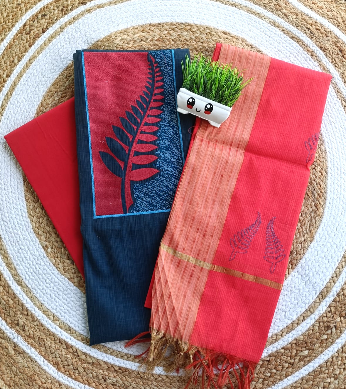 SALWAR SET(Slik cotton)006