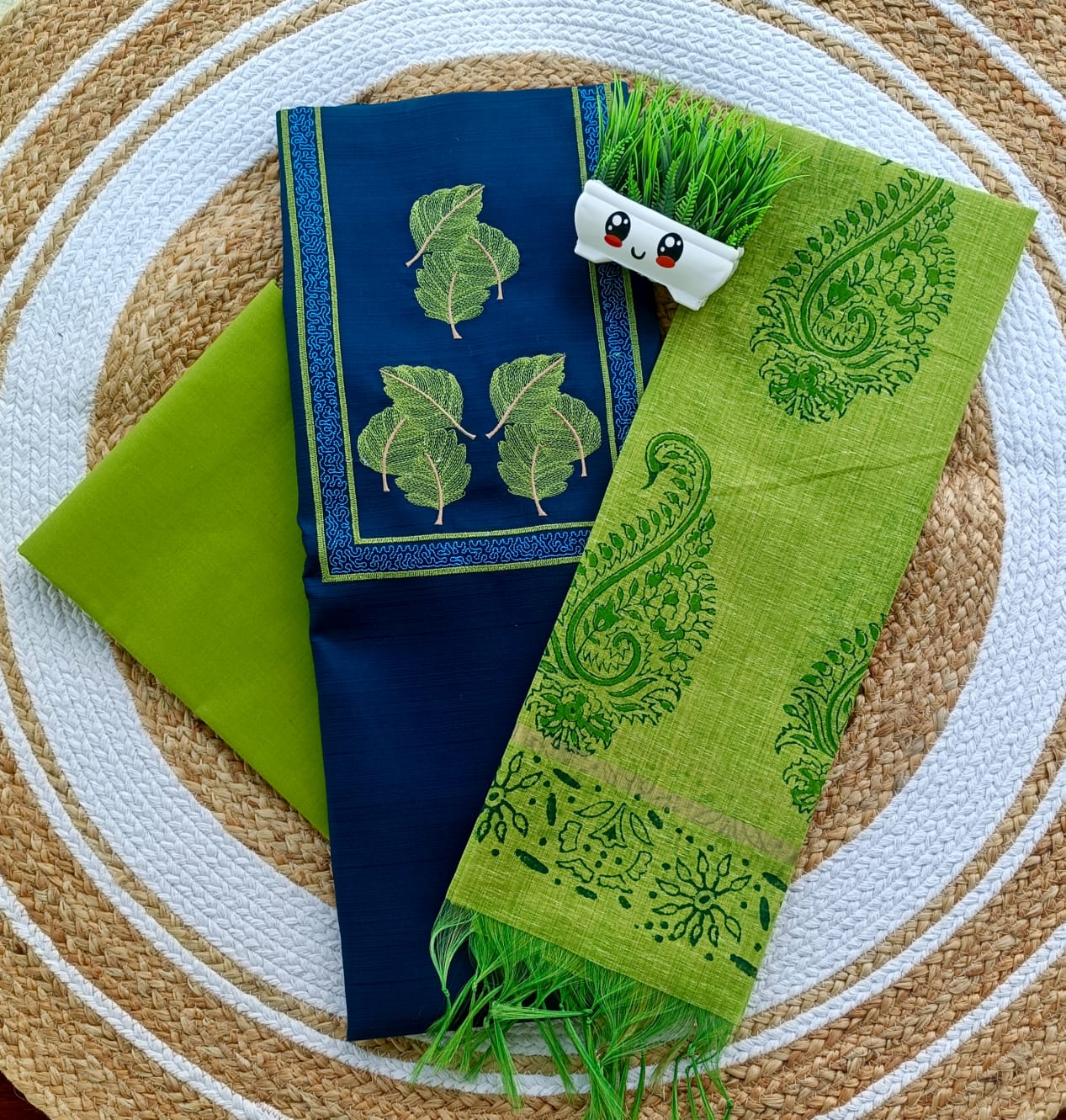 SALWAR SET(Slik cotton)009